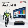 包税包运费 EVPAD 11P 4G RAM/64G ROM Android 12 Tv Box Asia HK JP CN Taiwan Tv官方版易播電視盒 带语音遥控器