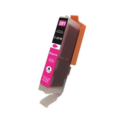 Canon CLI-281XXL Compatible Magenta Ink Cartridge Extra High Yield (1981C001)