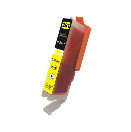 Canon CLI-281XXL Compatible Yellow Ink Cartridge Extra High Yield (1982C001)