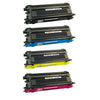 Brother TN115 TN-115 Compatible Toner Cartridge Combo BK/C/M/Y (High Yield of TN110 TN-110)