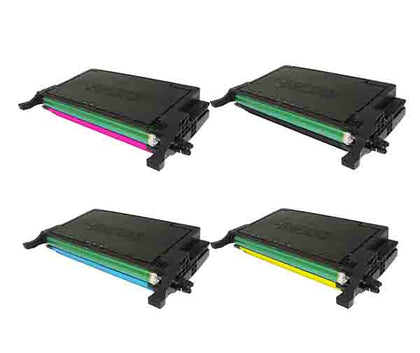 Compatible Samsung CLT-609S 4pcs Toner Cartridge Set BK/C/M/Y