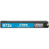 Compatible HP 972X L0R98AN Cyan PageWide Ink Cartridge High Yield for PageWide 452 477 552 577