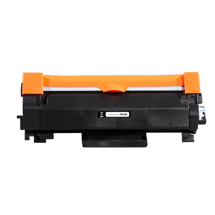 Brother TN-770 TN770 Compatible Black Toner Cartridge WITH CHIP (Extra High Yield of TN-730 TN-730)