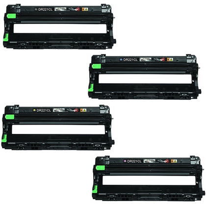 Brother DR221CL DR-221CL Compatible Drum Unit Combo BK/C/M/Y