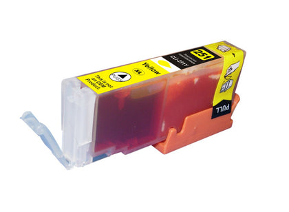 Canon CLI-251XLY Compatible Yellow Ink Cartridge (6451B001)