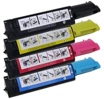 DELL 3000 Compatible LASER TONER CARTRIDGE SET BLACK CYAN YELLOW MAGENTA