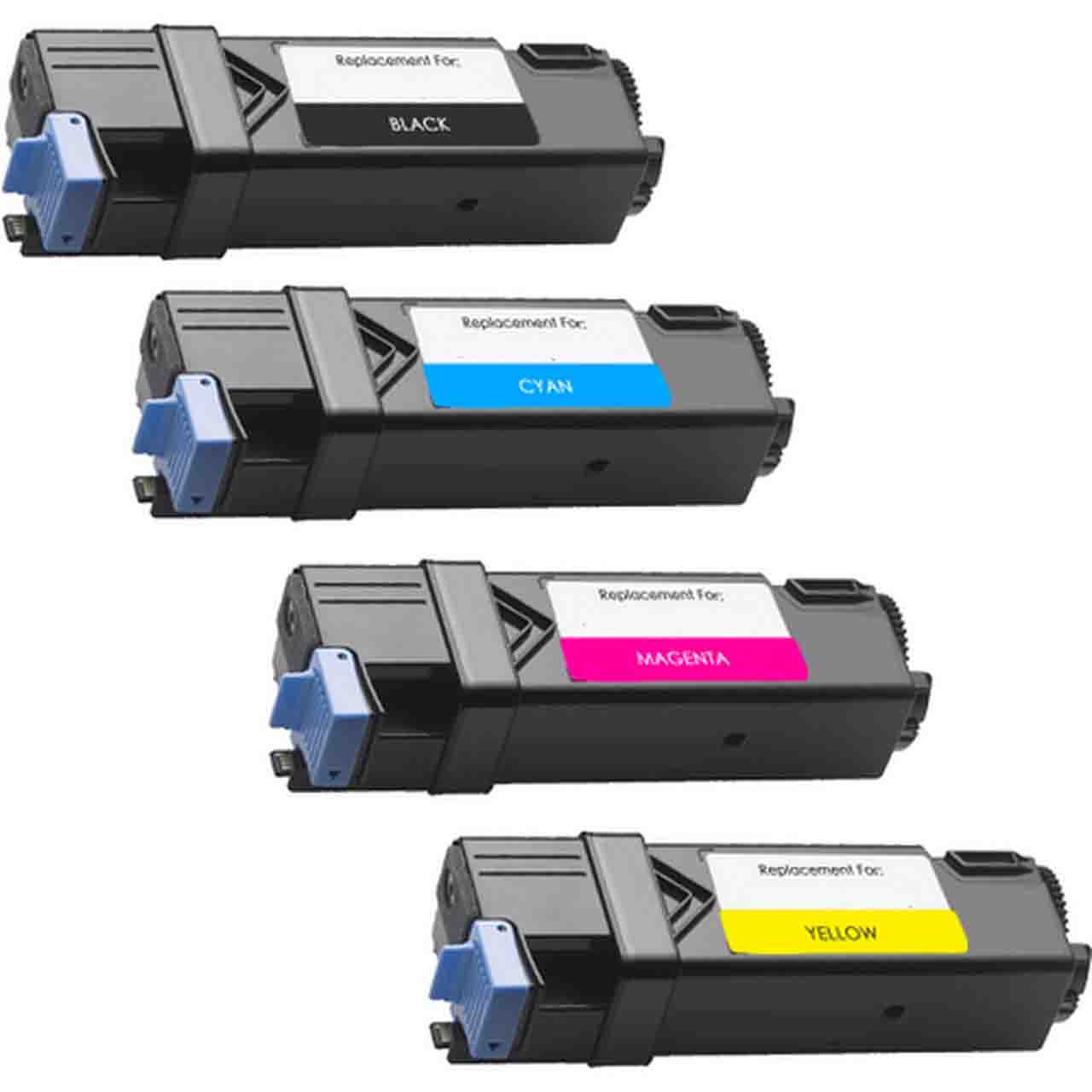 Xerox 106R01597 106R01594 106R01595 106R01596 Compatible Toner Cartridge Combo BK/C/M/Y