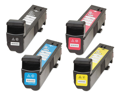 4 Pack HP 826A CF310A CF311A CF312A CF313A Color LaserJet Enterprise M855 Compatible Toner Cartridges