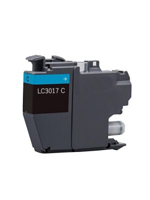 Brother LC3017XL Cyan Compatible High Yield Ink Cartridge