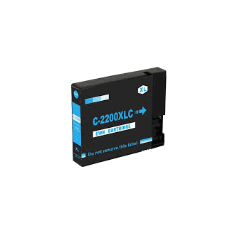 Canon PGI-2200XLC Compatible Cyan Pigment Ink Cartridge High Yield (9268B001)