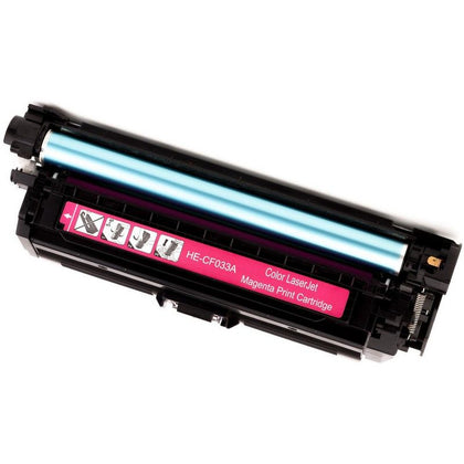 Compatible HP 646A CF033A Magenta Toner Cartridge for Color LaserJet Enterprise CM4540 printer