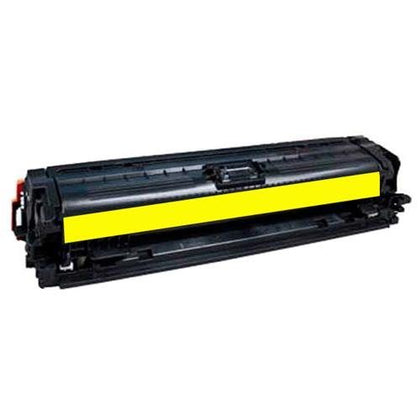 Compatible HP 650A CE272A Yellow Toner Cartridge for Color LaserJet Enterprise CP5525 M750 printer