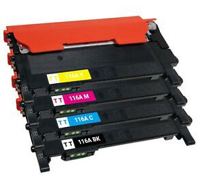 Compatible HP 116A Toner Cartridge Combo BK/C/M/Y W2060A, W2061A, W2062A, W2063A