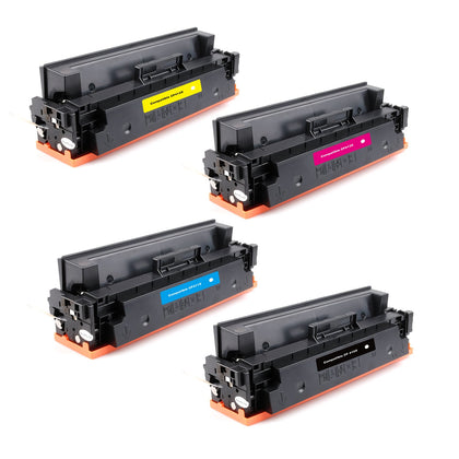 Compatible HP 410A Toner Cartridge Combo BK/C/M/Y CF410A CF411A CF412A CF413A