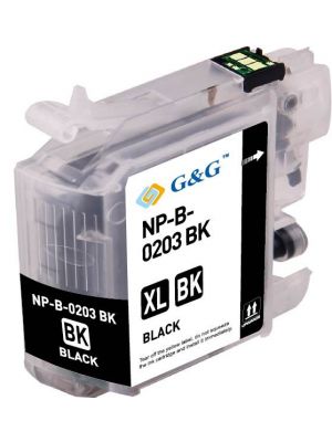 Brother LC203BK XL Compatible Black Ink Cartridge High Yield