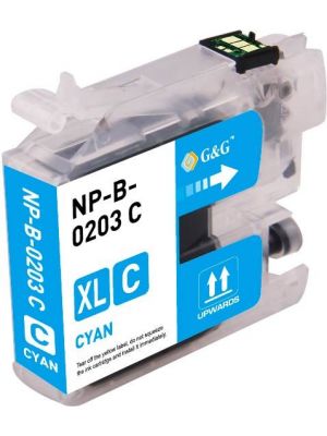 Brother LC203C XL Compatible Cyan Ink Cartridge High Yield