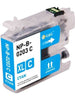 Brother LC201C XL Compatible Cyan Ink Cartridge High Yield