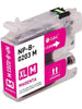 Brother LC201M XL Compatible Magenta Ink Cartridge High Yield