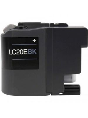 Brother LC20EBK Compatible Black Ink Cartridge Extra High Yield