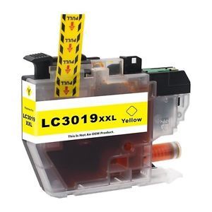 Brother LC3019XXL Yellow Compatible High Yield Ink Cartridge