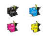 Brother LC75 Compatible Ink Cartridge Combo High Yield BK/C/M/Y