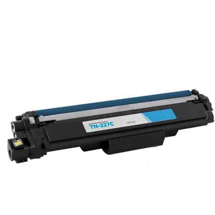 Brother TN227C TN-227C Compatible Cyan Toner Cartridge ( High Yield of TN223C TN-223C)